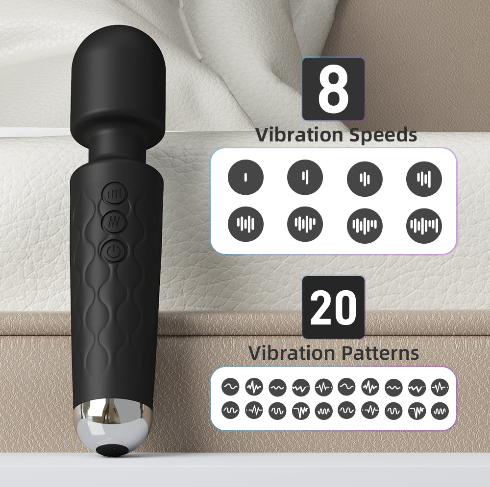 Sex Toy Anal Plug Pussy Vibrator Body AV Wand. 100% water proof