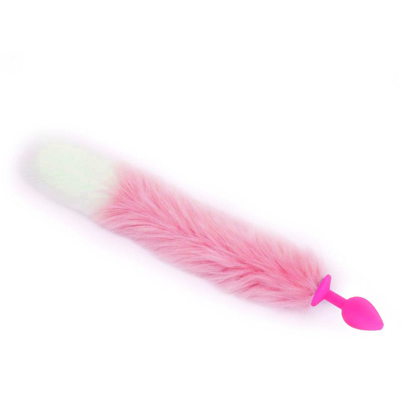 Fashion Personalized Silicone Fox Tail Toy