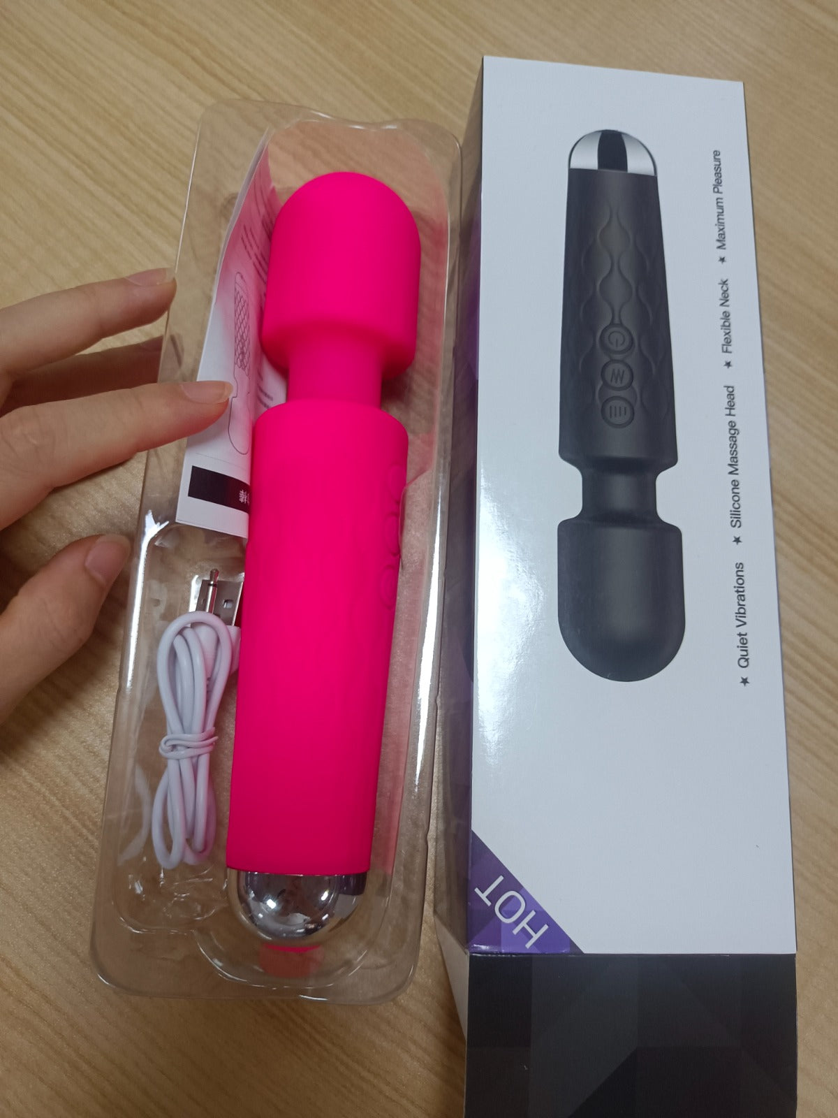 Sex Toy Anal Plug Pussy Vibrator Body AV Wand. 100% water proof