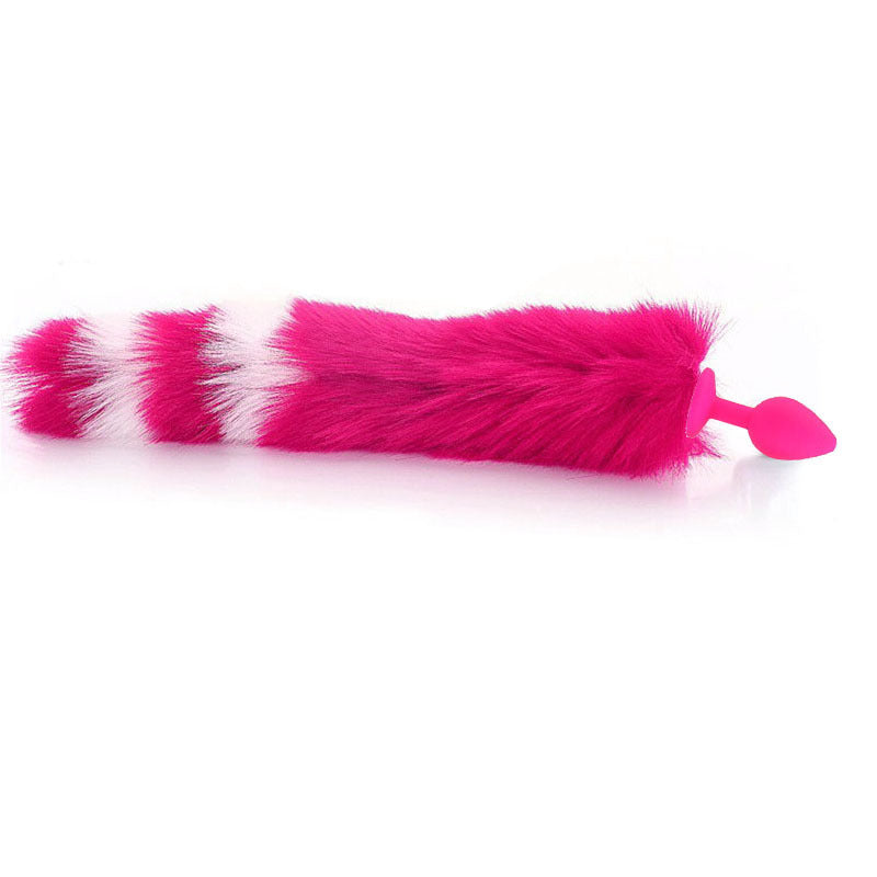 Fashion Personalized Silicone Fox Tail Toy
