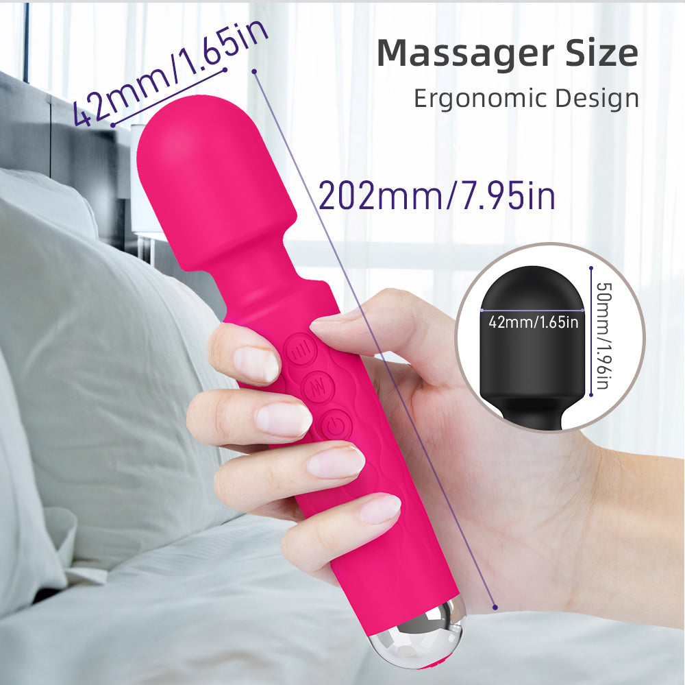 Sex Toy Anal Plug Pussy Vibrator Body AV Wand. 100% water proof