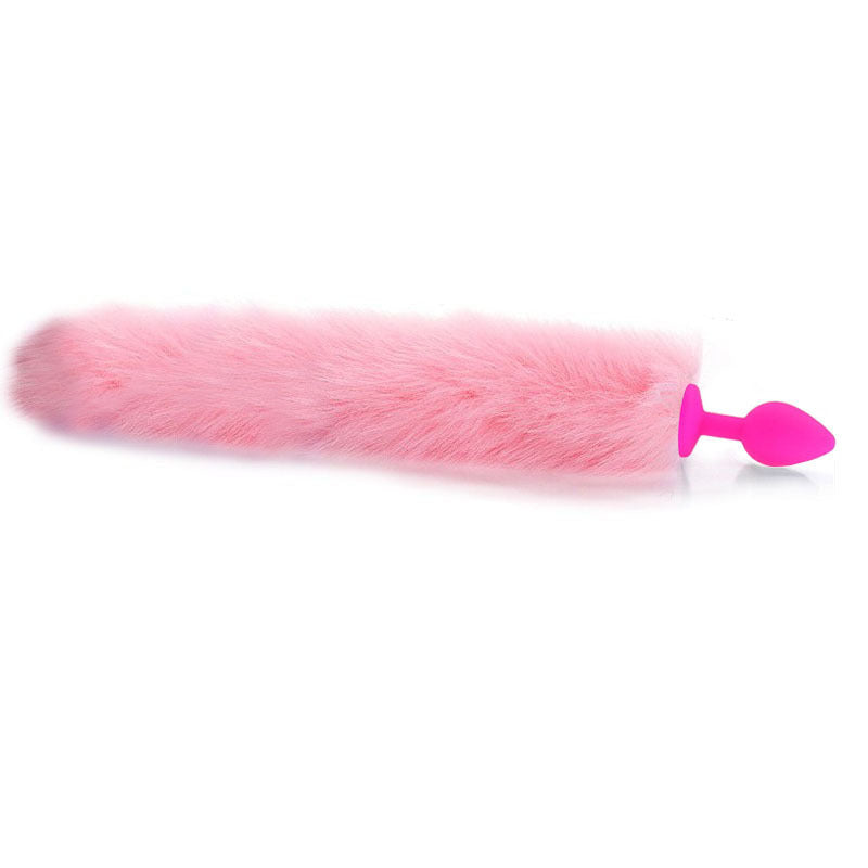 Fashion Personalized Silicone Fox Tail Toy