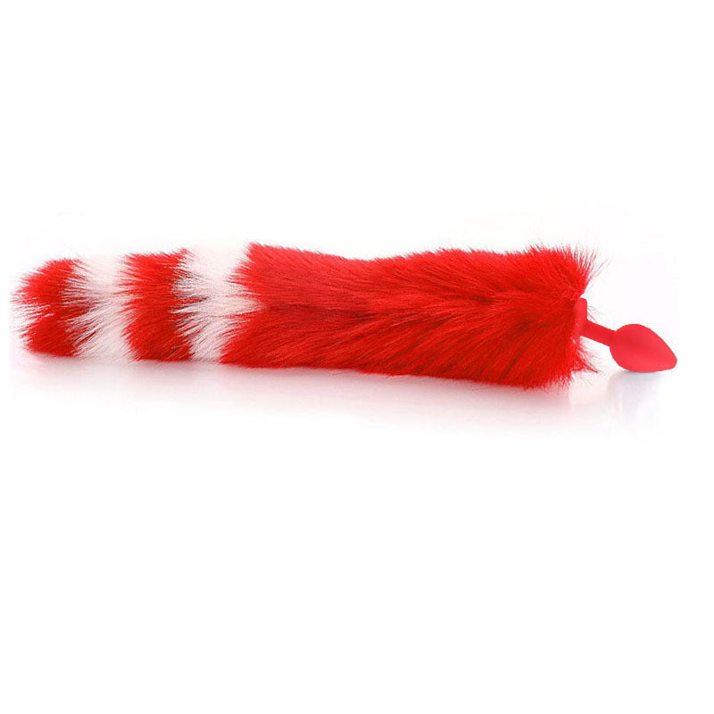 Fashion Personalized Silicone Fox Tail Toy