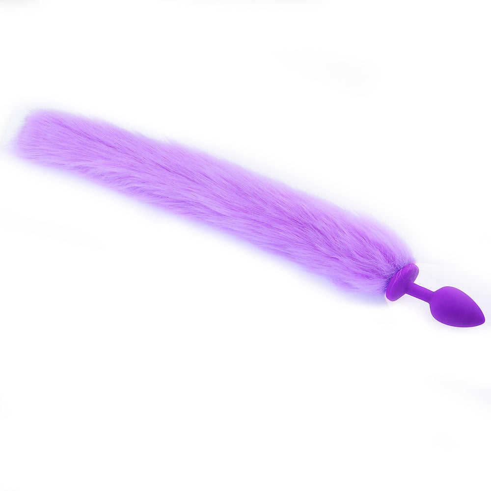 Fashion Personalized Silicone Fox Tail Toy