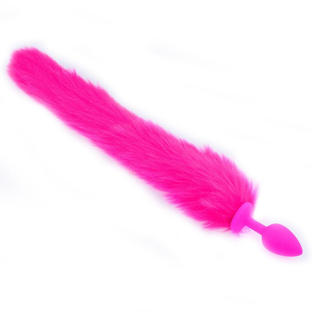 Fashion Personalized Silicone Fox Tail Toy