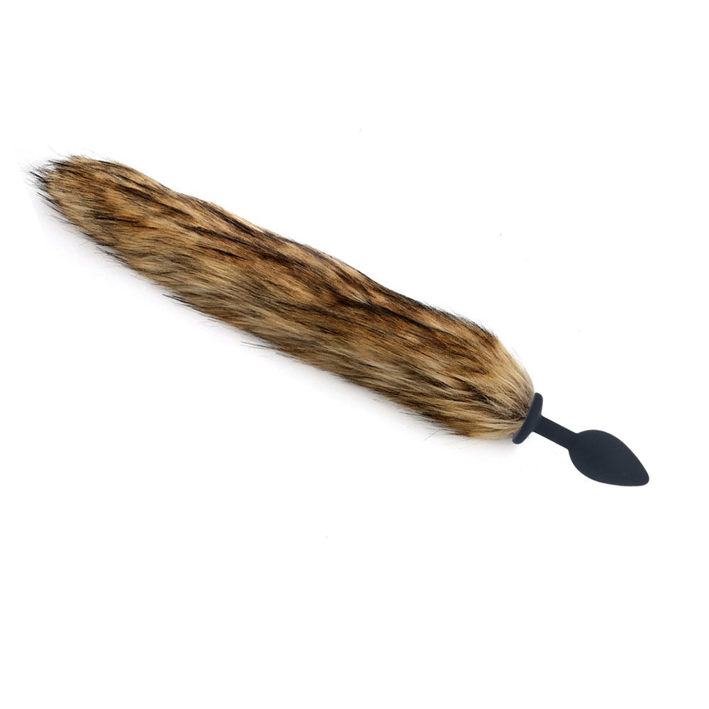 Fashion Personalized Silicone Fox Tail Toy